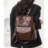 ブラウン | 大容量リュック リュックサック 多収納鞄 | Miniministore