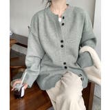 グレー | ニットカーディガン レディース アウター | Miniministore