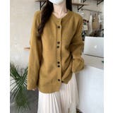 マスタード | ニットカーディガン レディース アウター | Miniministore