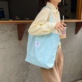 ライトブルー | トートバッグ キャンバスバッグ 大容量 | Miniministore