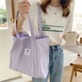 ラベンダー | トートバッグ キャンバスバッグ 大容量 | Miniministore