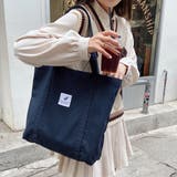 ネイビー | トートバッグ キャンバスバッグ 大容量 | Miniministore