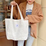 ホワイト | トートバッグ キャンバスバッグ 大容量 | Miniministore