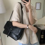 ブラック | ショルダーバッグ レディース PU 韓国 | Miniministore
