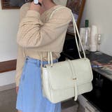 アイボリー | ショルダーバッグ レディース PU 韓国 | Miniministore