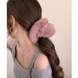 ピンク | ファーシュシュ ボリュームヘアゴム 秋冬 | Miniministore