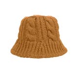 キャメル | ニット バケットハット レディース帽子 | Miniministore