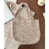 ベージュ | ニットバッグ ハンドバッグ 韓国風 | Miniministore