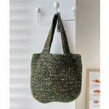カーキ | ニットバッグ ハンドバッグ 韓国風 | Miniministore
