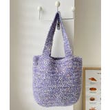 ラベンダー | ニットバッグ ハンドバッグ 韓国風 | Miniministore