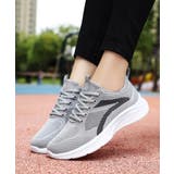 ライトグレー | スニーカー レースアップ ローカット靴 | Miniministore