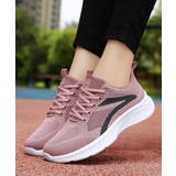 スモークピンク | スニーカー レースアップ ローカット靴 | Miniministore