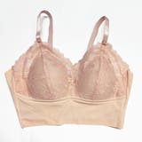 ベージュ | ハーフトップ ノンワイヤ ブラジャー | Miniministore