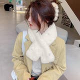 アイボリー | マフラー ティペット フェイクファー | Miniministore