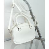 オフホワイト | ショルダーバッグ PUレザー 2way | Miniministore