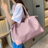 ピンク | ボストンバッグ 大容量 男女兼用 軽量鞄 | Miniministore