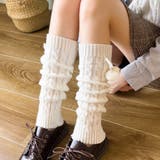 ミルキーホワイト*Bタイプ(ボール付き) | レッグウォーマー レディース 靴下 | Miniministore