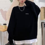 ブラック | トレーナー レディース 長袖 韓国風 | Miniministore