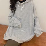 グレー | パーカー レディース オルチャン 韓国 | Miniministore