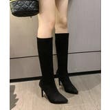 ブラック | ロングブーツ ニーハイブーツ レディース | SUNSHINE CLOSET