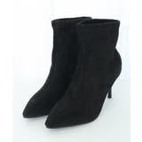 ブラックスエード | ショートブーツ 裏起毛ブーティー 秋冬 | Miniministore