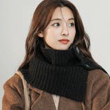 ブラック | ニットウォーマー レディース 韓国風秋冬 | Miniministore
