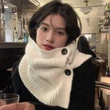 アイボリー | ニットウォーマー レディース 韓国風秋冬 | Miniministore