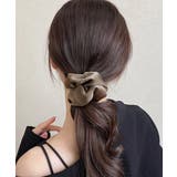 モカ | サテンヘアゴム シュシュ韓国風 無地7色 | Miniministore