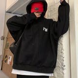 ロゴパーカー レディース 裏起毛 韓国 | Miniministore | 詳細画像8