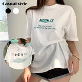 半袖Tシャツ レディース 韓国 英字ロゴ | Miniministore | 詳細画像1