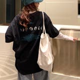 半袖Tシャツ レディース 韓国 英字ロゴ | Miniministore | 詳細画像5