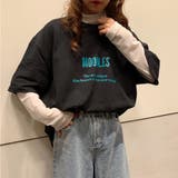 半袖Tシャツ レディース 韓国 英字ロゴ | Miniministore | 詳細画像9