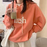 ロゴパーカー レディース 裏起毛 韓国 | Miniministore | 詳細画像5
