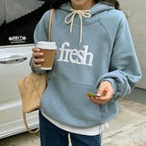 ロゴパーカー レディース 裏起毛 韓国 | Miniministore | 詳細画像7