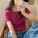 ショート丈tシャツ へそ出し 8色 夏 | Miniministore | 詳細画像10