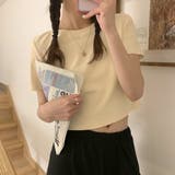 ショート丈tシャツ へそ出し 8色 夏 | Miniministore | 詳細画像14