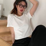 ショート丈tシャツ へそ出し 8色 夏 | Miniministore | 詳細画像7