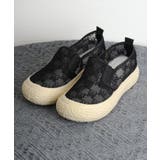 厚底 メッシュスリッポン 軽量スニーカー | Miniministore | 詳細画像12