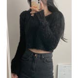 ニットトップス ショート丈ニット 韓国 | Miniministore | 詳細画像3 