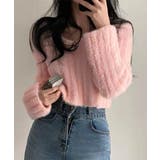 ニットトップス ショート丈ニット 韓国 | Miniministore | 詳細画像7 