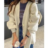 ニットカーディガン Vネック 中厚手秋冬 | Miniministore | 詳細画像1