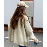 ニットカーディガン Vネック 中厚手秋冬 | Miniministore | 詳細画像3