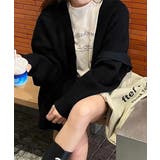 ニットカーディガン Vネック 中厚手秋冬 | Miniministore | 詳細画像9