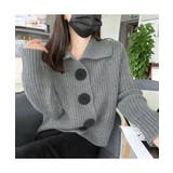 ニットカーディガン レディース セーター | Miniministore | 詳細画像3