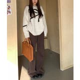 リボン柄ニット セーター プルオーバー | Miniministore | 詳細画像4 