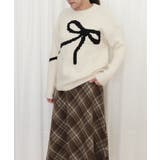 リボン柄ニット セーター プルオーバー | Miniministore | 詳細画像8 