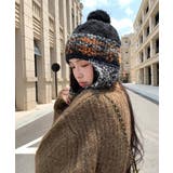 ニット帽子 レディース 配色 紐付き | Miniministore | 詳細画像21