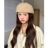 ベレー帽 起毛 英字ロゴ レディース | Miniministore | 詳細画像12 