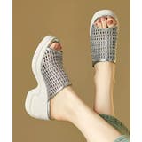 厚底 メッシュ ミュールサンダル 韓国風 | Miniministore | 詳細画像13