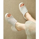 厚底 メッシュ ミュールサンダル 韓国風 | Miniministore | 詳細画像6